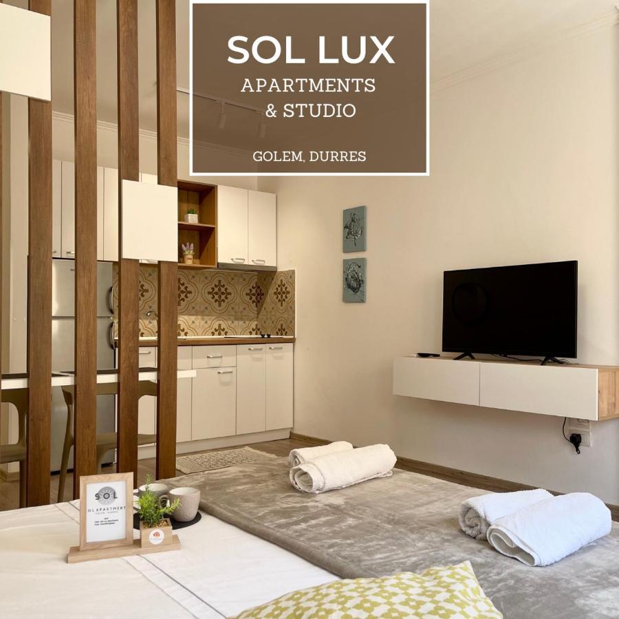 Sol Lux Studio Apartments 2Nd Floor Durres Ngoại thất bức ảnh